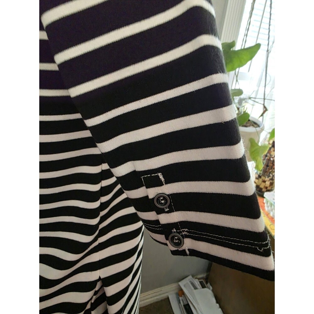 Women's Striped Copper Key Size S Dress NWT - Picture 3 of 6